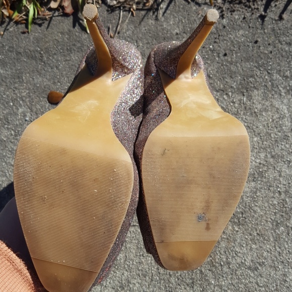 🎉Steve Madden Rainbow Glitter pumps - Picture 7 of 8